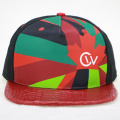 Custom 3D Embroidery Digital Print Brim Snapback Hats